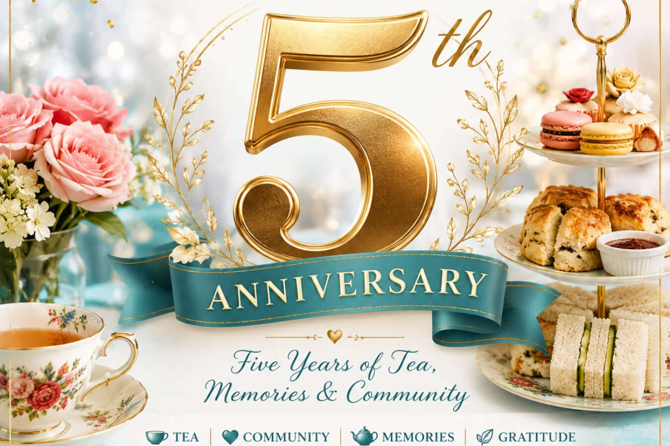 A Five Year Celebration at Joseph’s Tea Room
