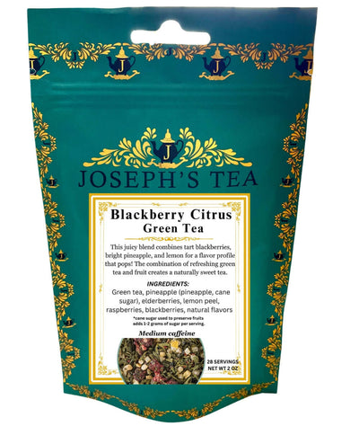 BLACKBERRY CITRUS GREEN TEA