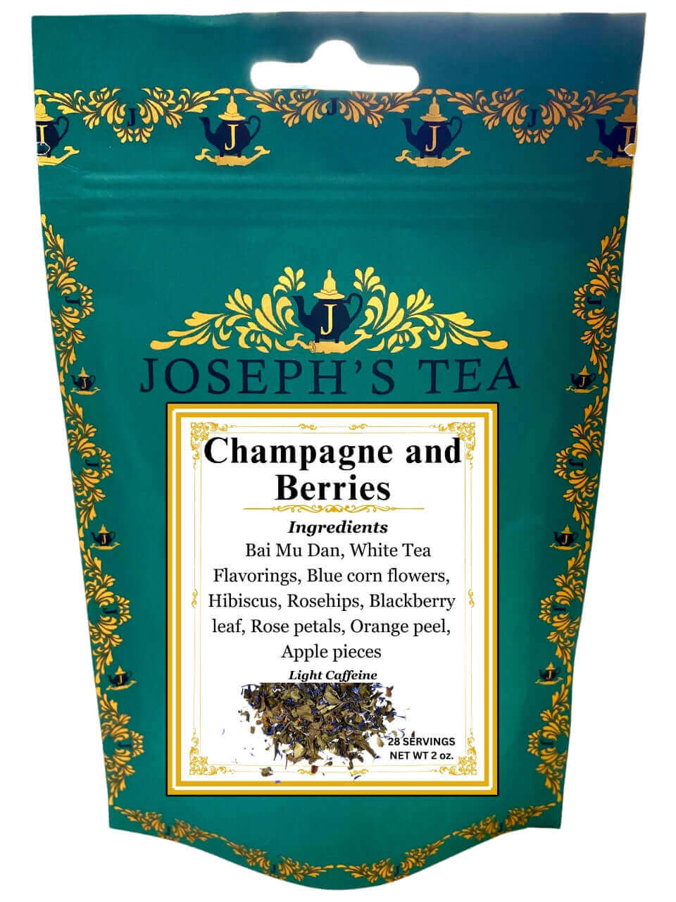 Champagne and Berries Tea