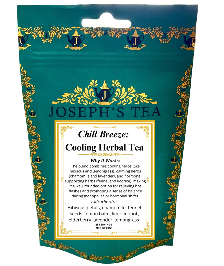 Chill Breeze: Cooling Herbal Tea