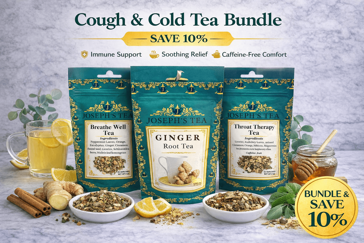 Cough & Cold Tea Bundle