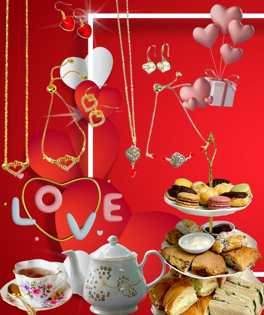 Love is in the Air: Valentine's Jewelry Class &amp; Afternoon Tea Experience