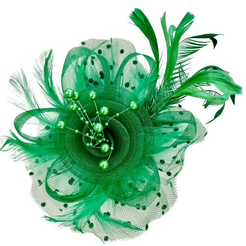 Fascinator Hat with Headband and Hair Clip