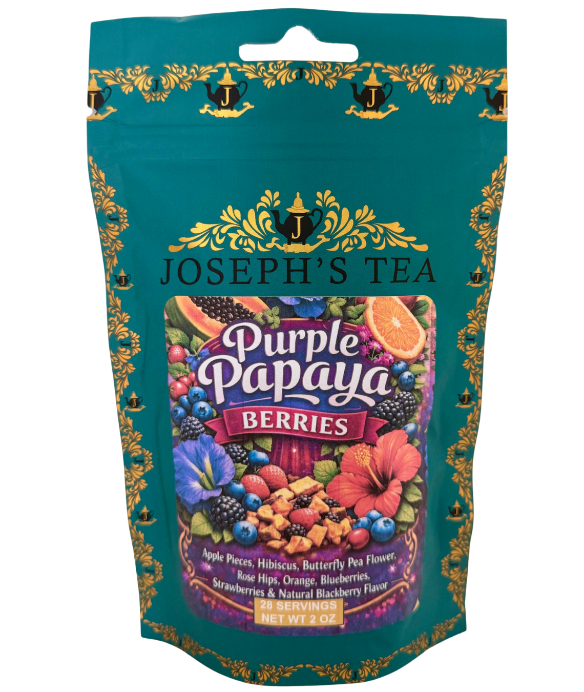 Purple Papayaberry Loose Leaf Tea