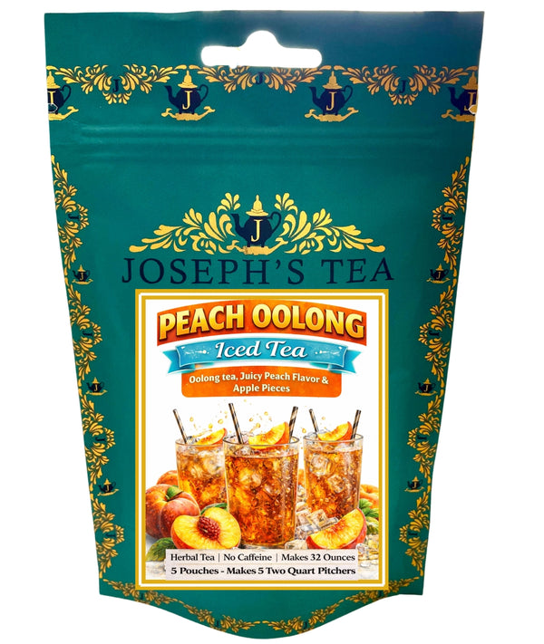 Peach Oolong Iced Tea | Refreshing Summer Delight