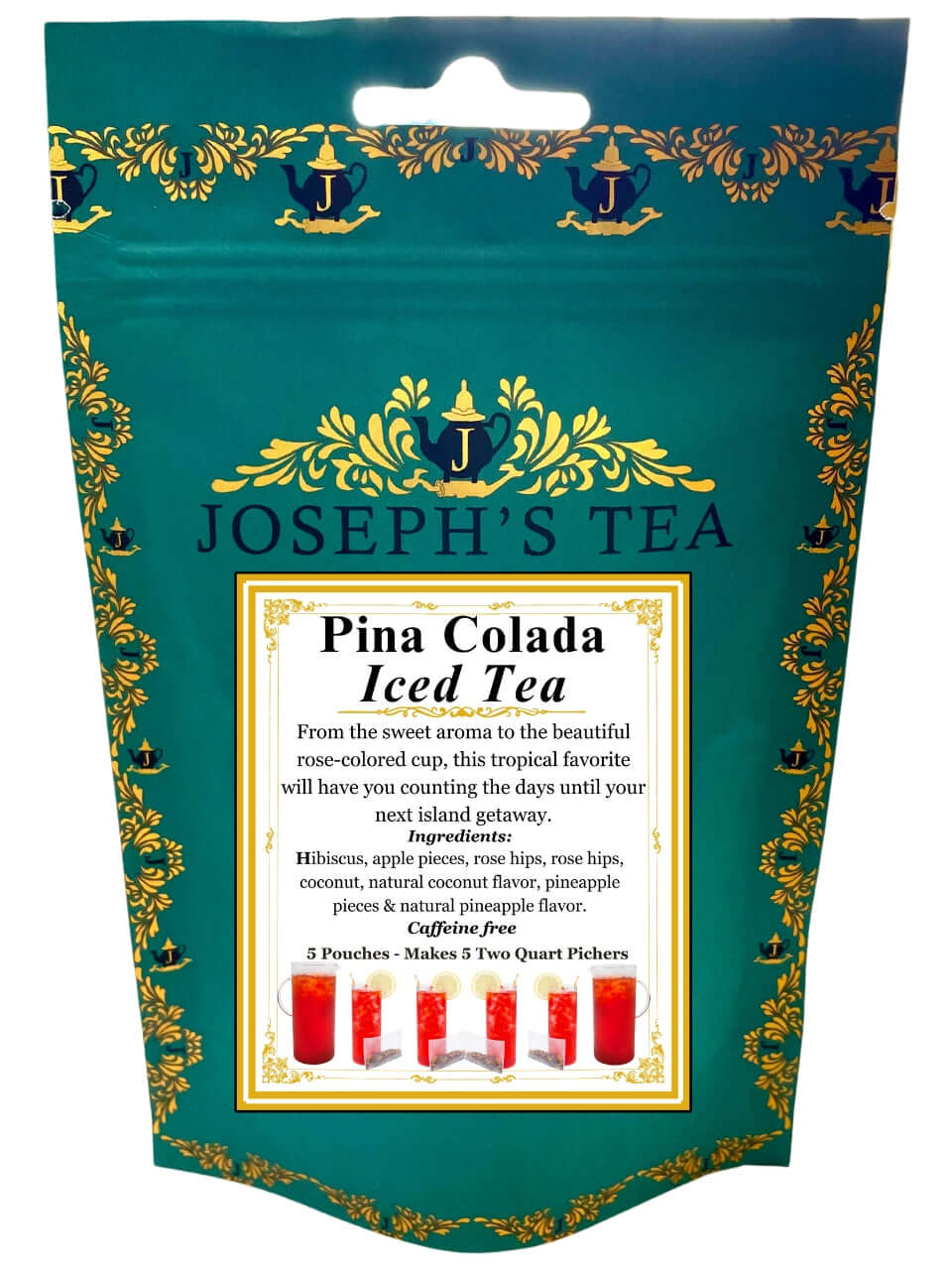 Pina Colada Iced Tea