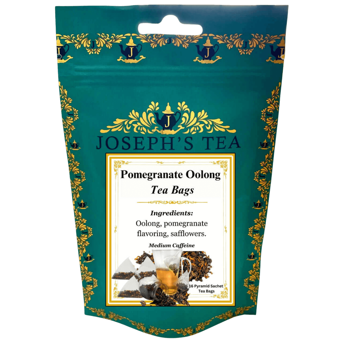 Pomegranate Oolong Tea Bags