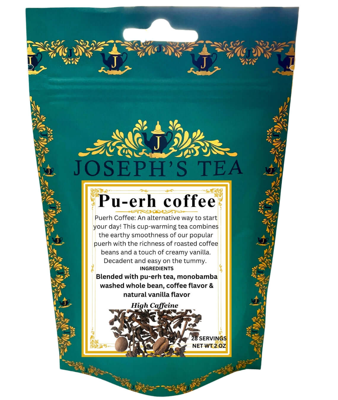 Pu-erh coffee