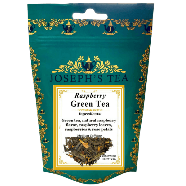 Raspberry Green Tea - Refreshingly Tangy & Crisp