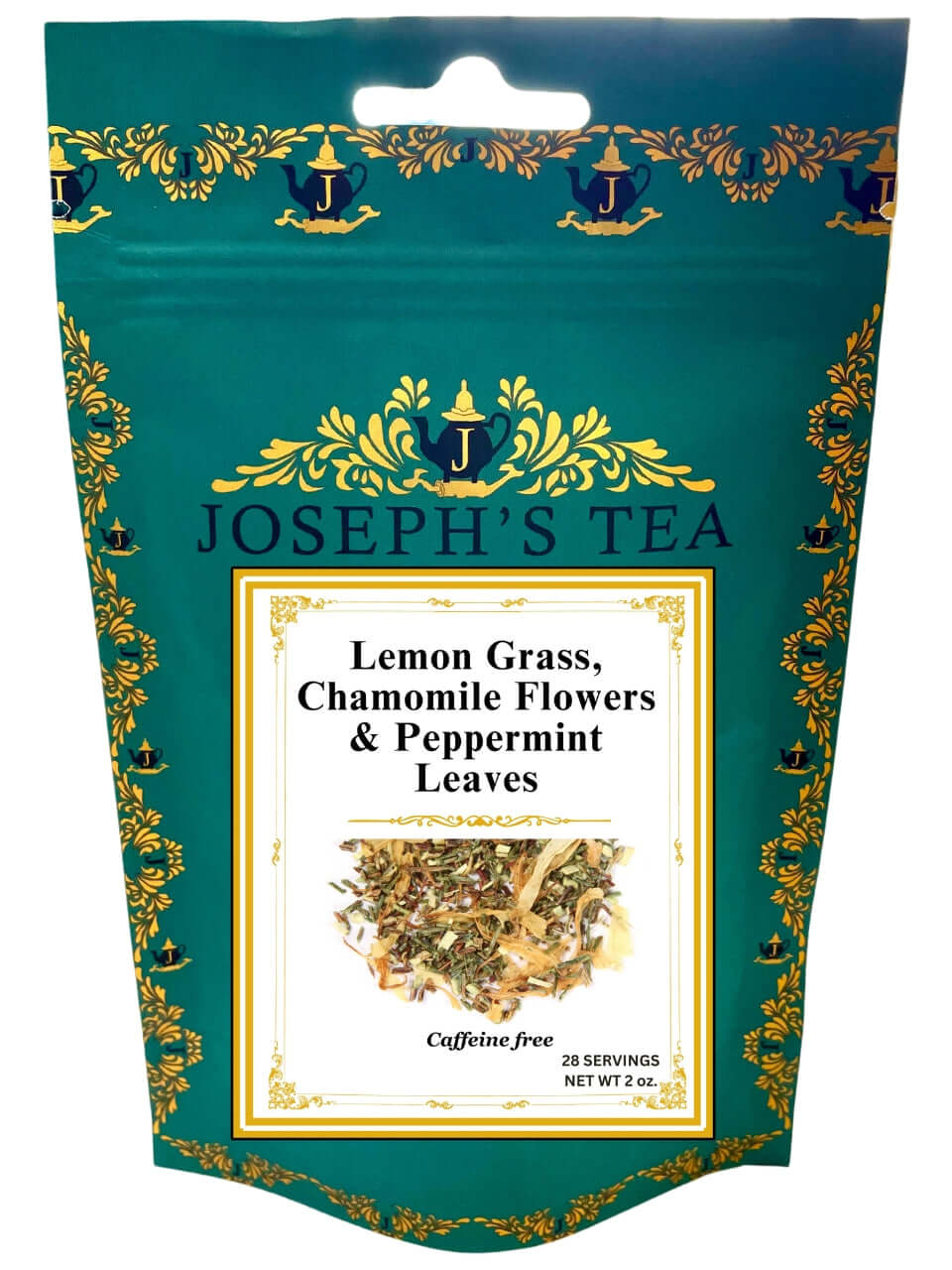 Lemon Grass, Chamomile Flowers &amp; Peppermint Leaves