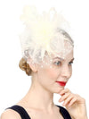 Fascinator Hat with Headband and Hair Clip